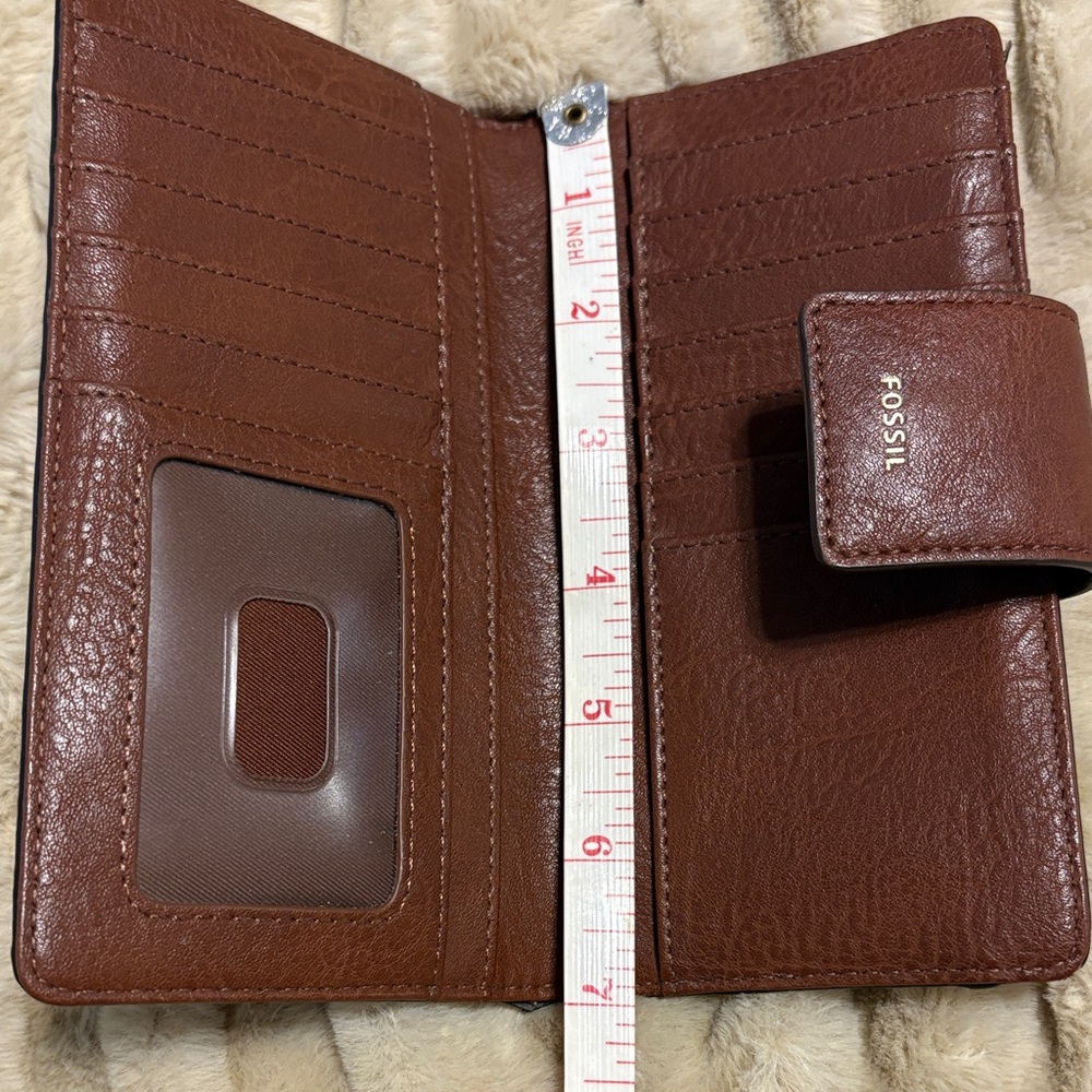 Fossil Colorful Leaf Pattern Wallet - image 5